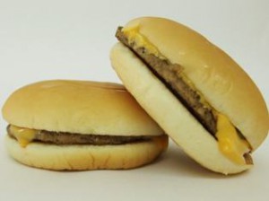 マクドナルド_チーズバーガー